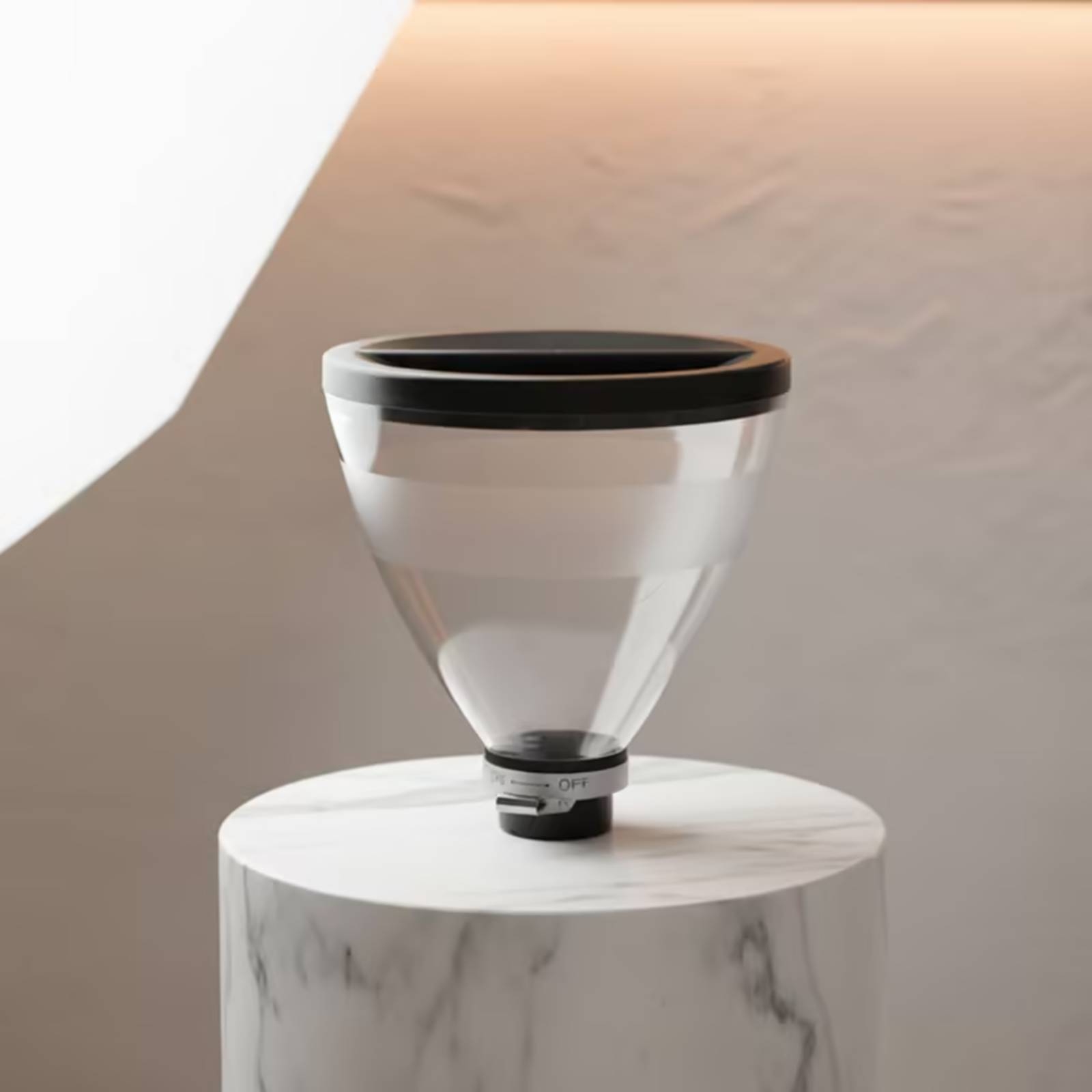 Bean Hopper Lid - Vervangende koffiehopper met kraag, compatibele bonenhopper