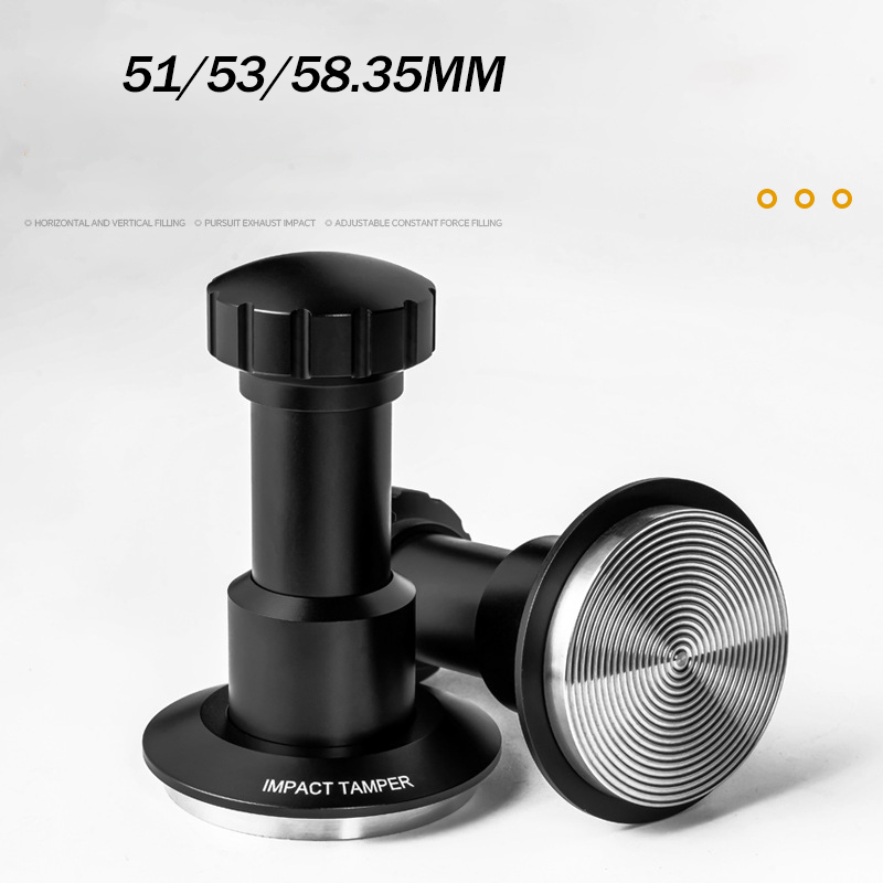 Espresso Tamper Set - 51/53/58mm Koffie Impact Sabotage Rvs Flexibele