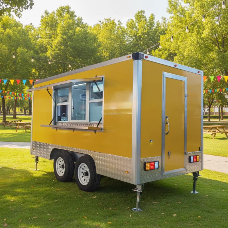 Coffee Van Equipment - Voedselkarren Foodtruck Kleine Hamburger Koffiebus Mobiel