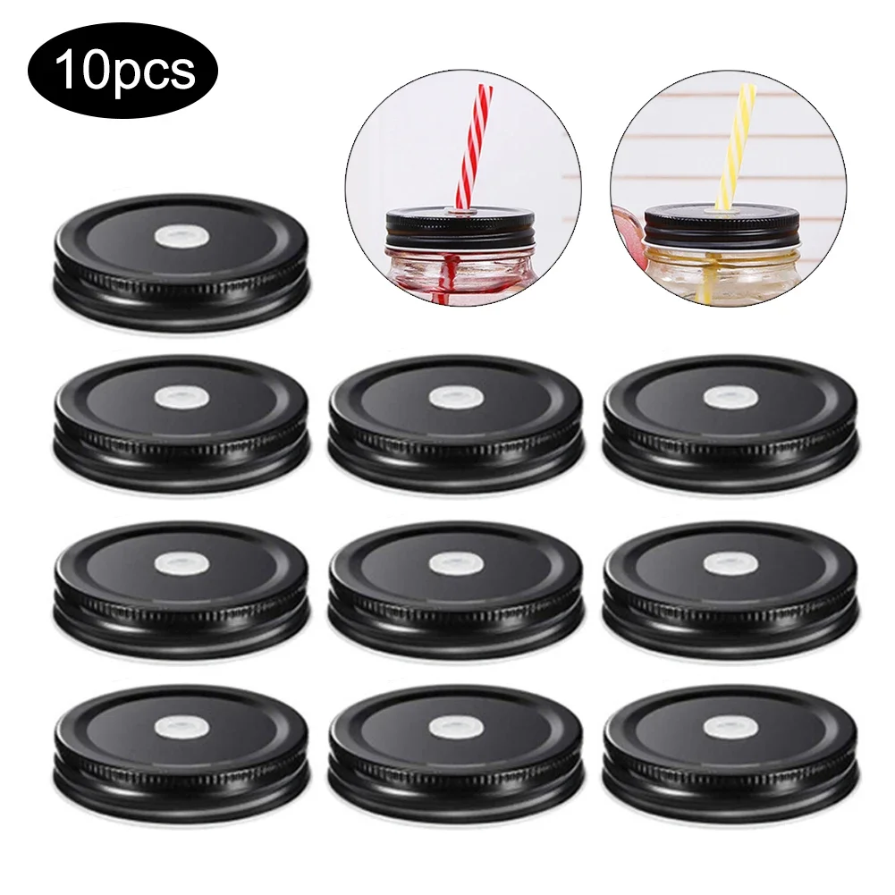 Bean Hopper Lid - 10 Stuks 70Mm Mason Pot Cap