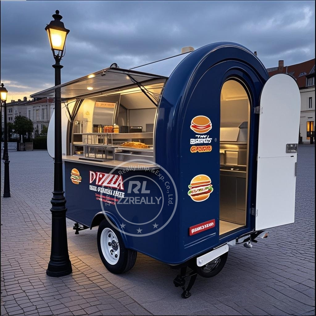 Mobile Coffee Van Equipment - Mobiele Food Truck Van Street Snack