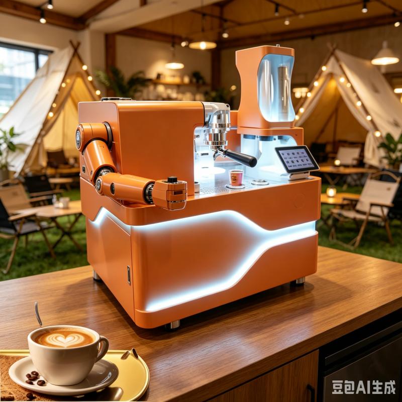 Coffee Equipment For Cafe - Robotkoffiemachine, gepersonaliseerde slimme koffiezetrobot, automatische espresso-