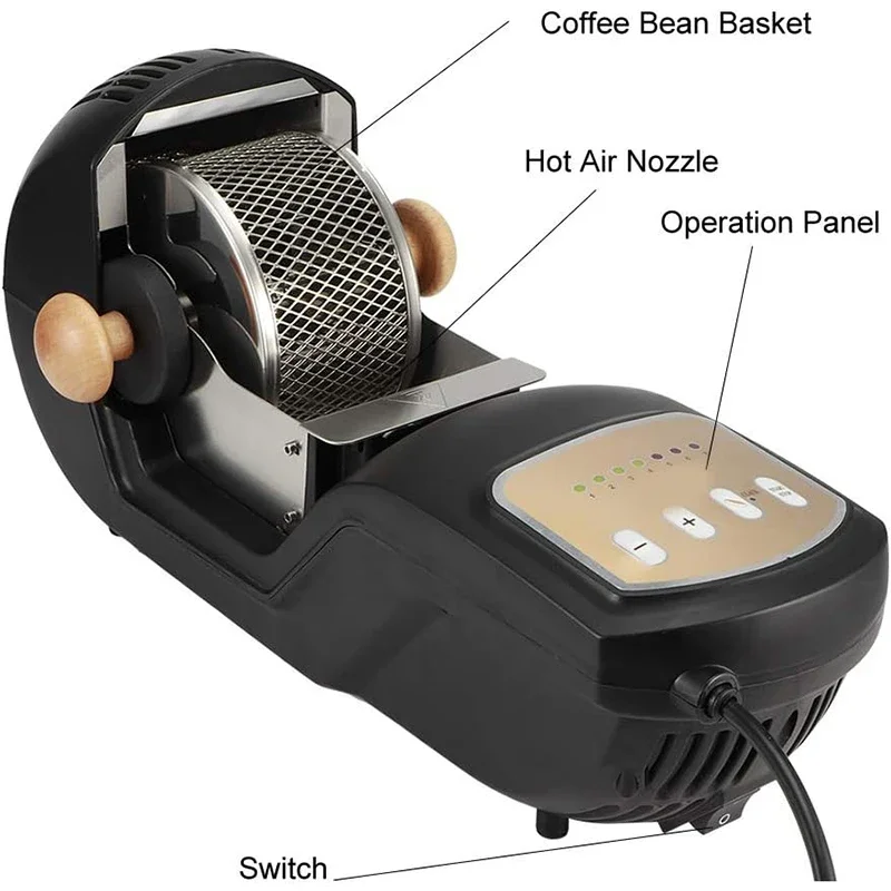 Coffee Equipment Philippines - Handgemaakte 300G capaciteit 1600W draagbare desktop