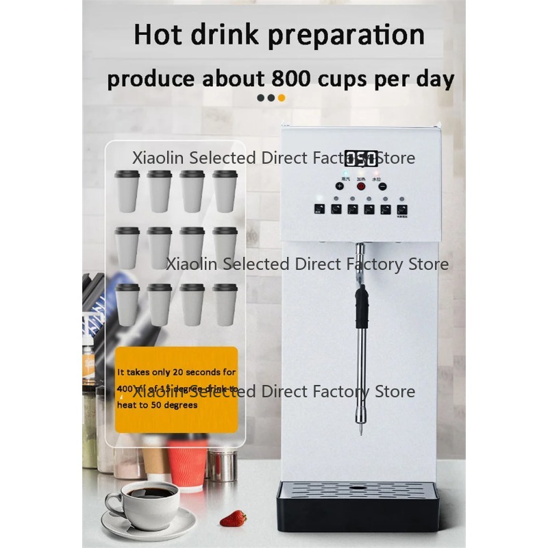 Commerciële stoommelkopschuime - Coffee Shop Equipment recensie en prijs
