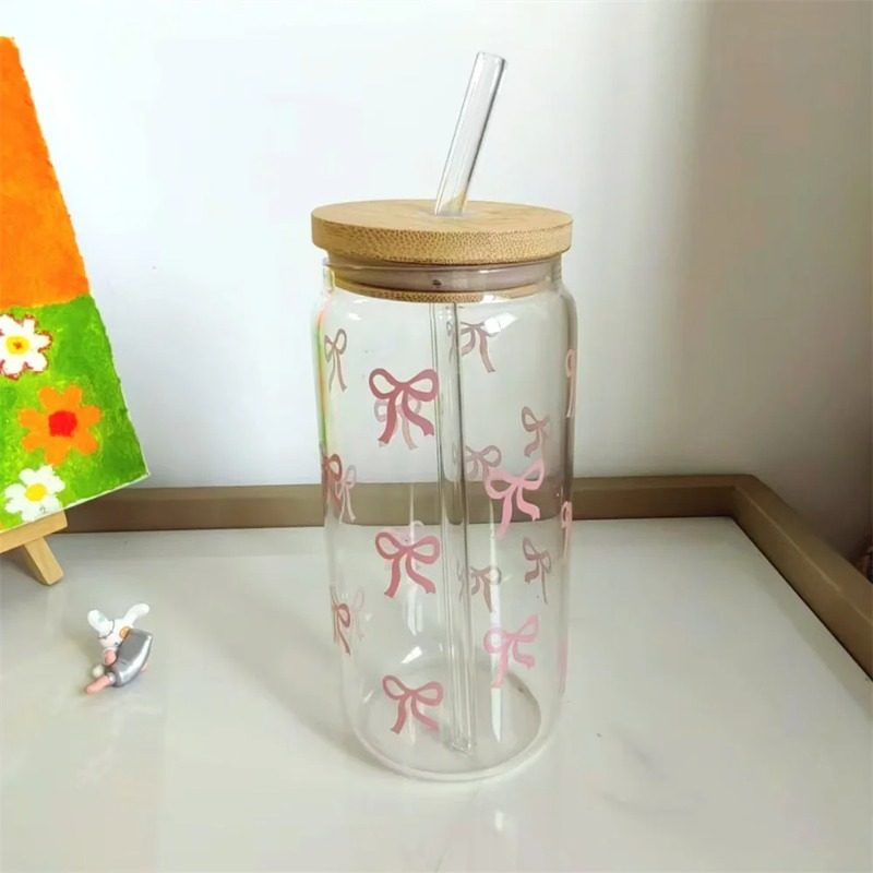 1 stuk schattig glazen beker m - Bean Hopper Lid recensie en prijs