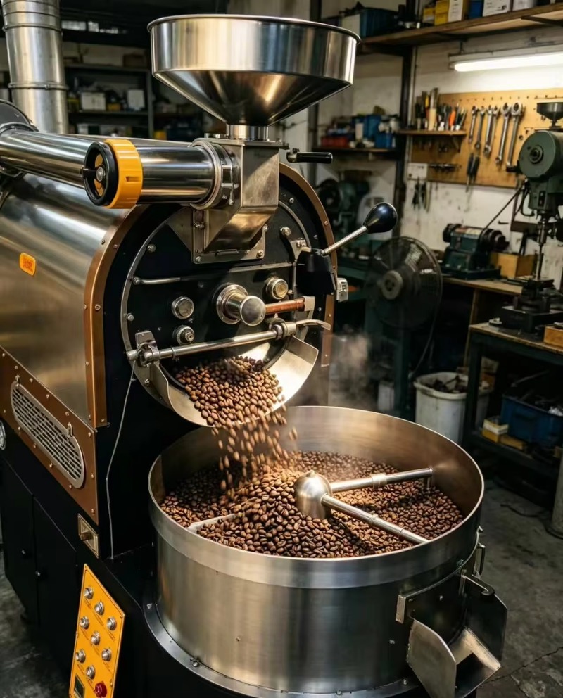 Koffiebrander, koffiebonenroos - Coffee Equipment For Cafe recensie en prijs