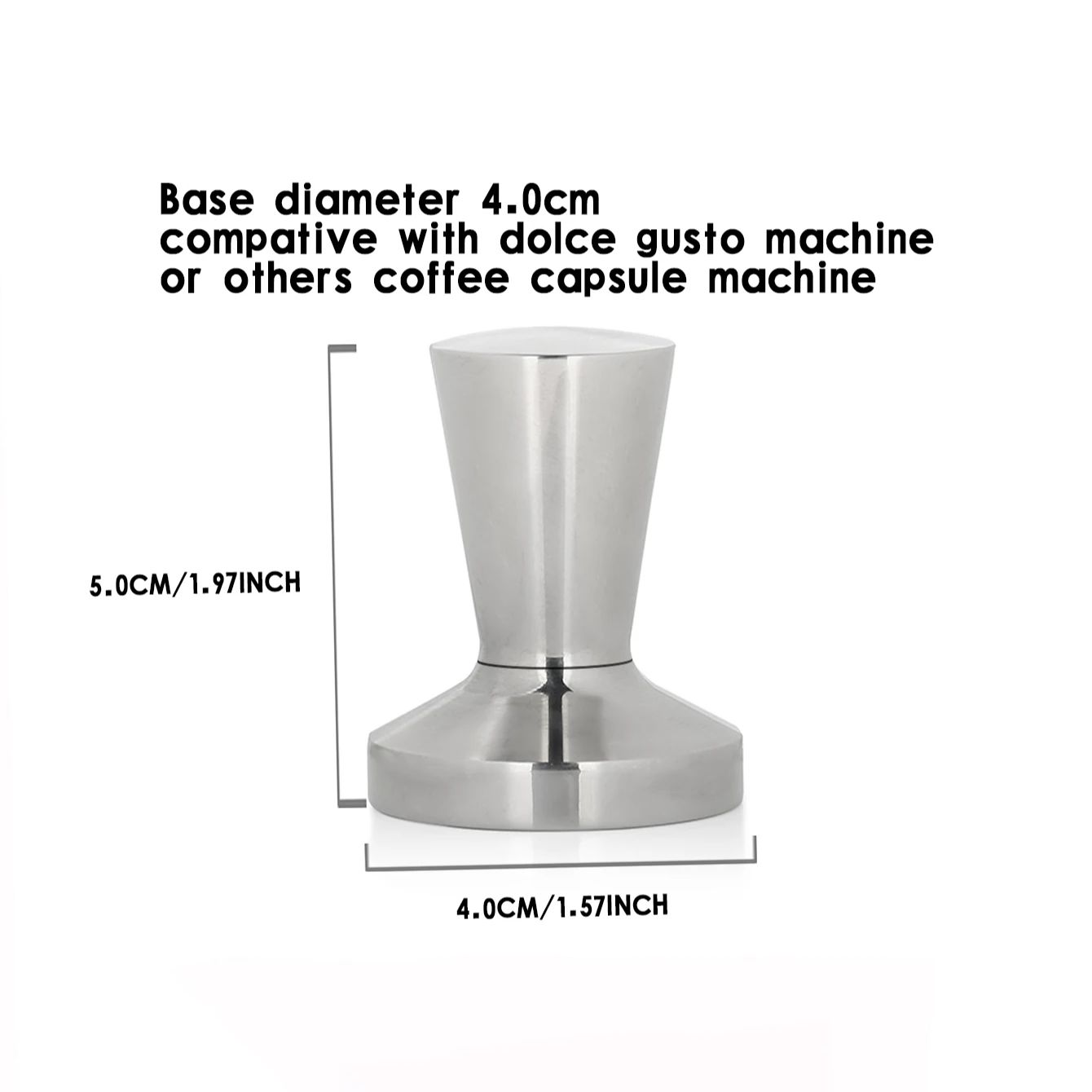 Rvs Smart Dolce Gusto Koffie S - Espresso Tamper Set recensie en prijs