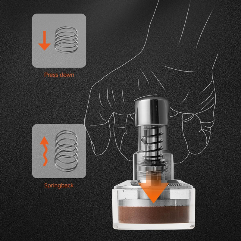 MUVNA RVS Koffietamper Koffied - Coffee Shop Equipment recensie en prijs