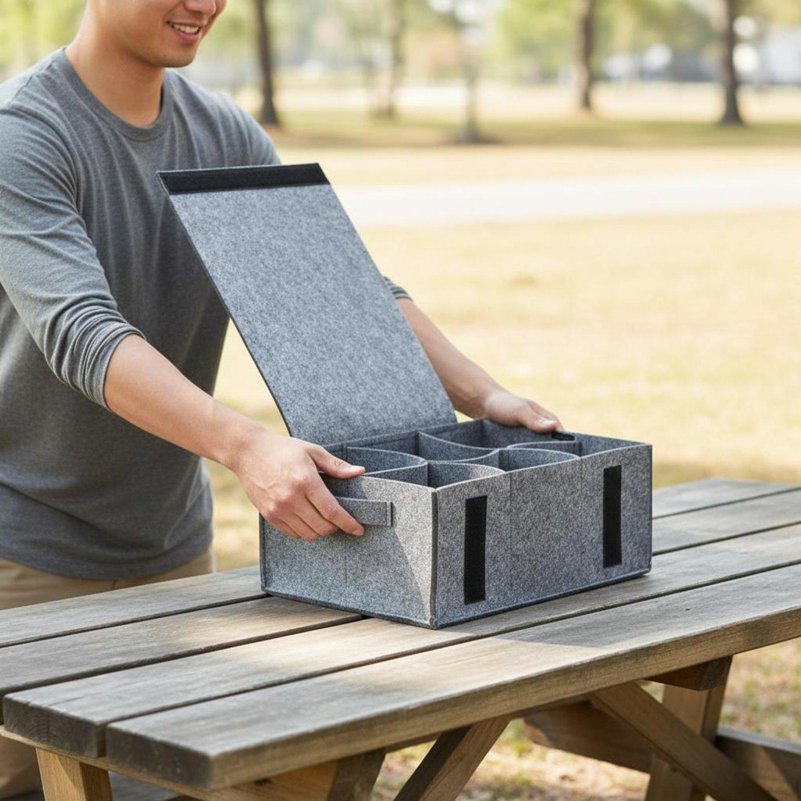 Huishoudelijke vilten opbergta - Coffee Equipment recensie en prijs
