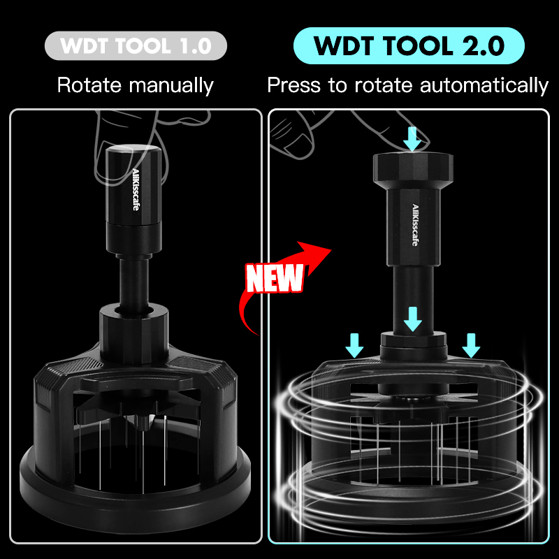 Alikisscafe WDT Gereedschap Ro - Espresso Tamper Set recensie en prijs