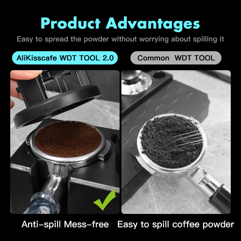 Alikisscafe WDT Gereedschap Ro - Espresso Tamper Set recensie en prijs