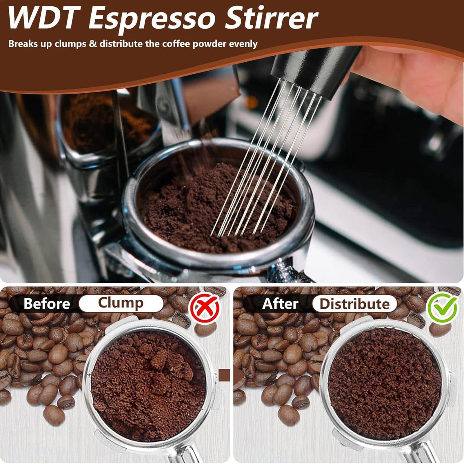 58mm Espresso Tamper & Distrib - Espresso Tamper Set recensie en prijs