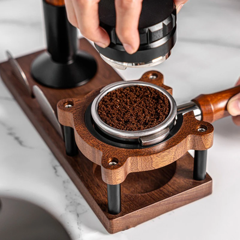 51/53/58mm Koffie Tamper Houte - Espresso Tamper Set recensie en prijs