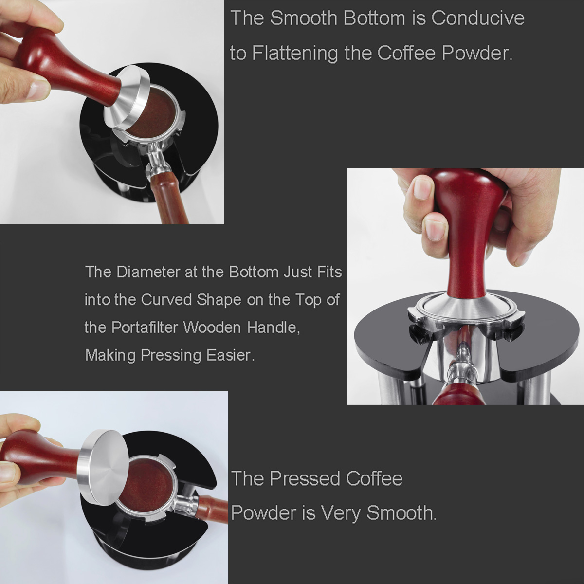 51mm 53mm 58mm Espresso Tamper - Espresso Tamper Set recensie en prijs