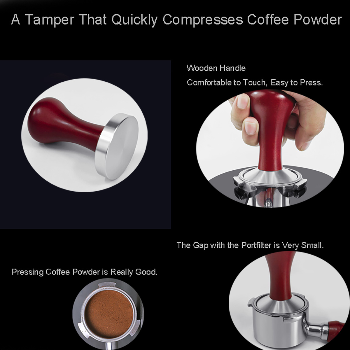 51mm 53mm 58mm Espresso Tamper - Espresso Tamper Set recensie en prijs