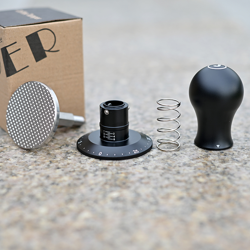 NIEUW ontwerp Jaffee koffiesab - Espresso Tamper Set recensie en prijs