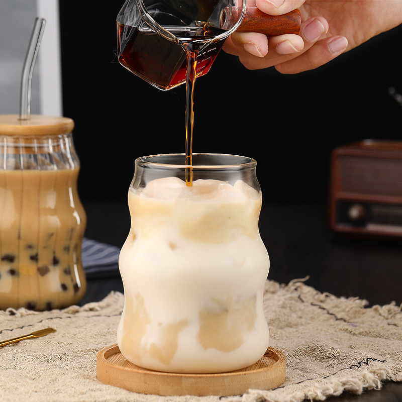 500ml glazen tumbler met rietj - Bean Hopper Lid recensie en prijs