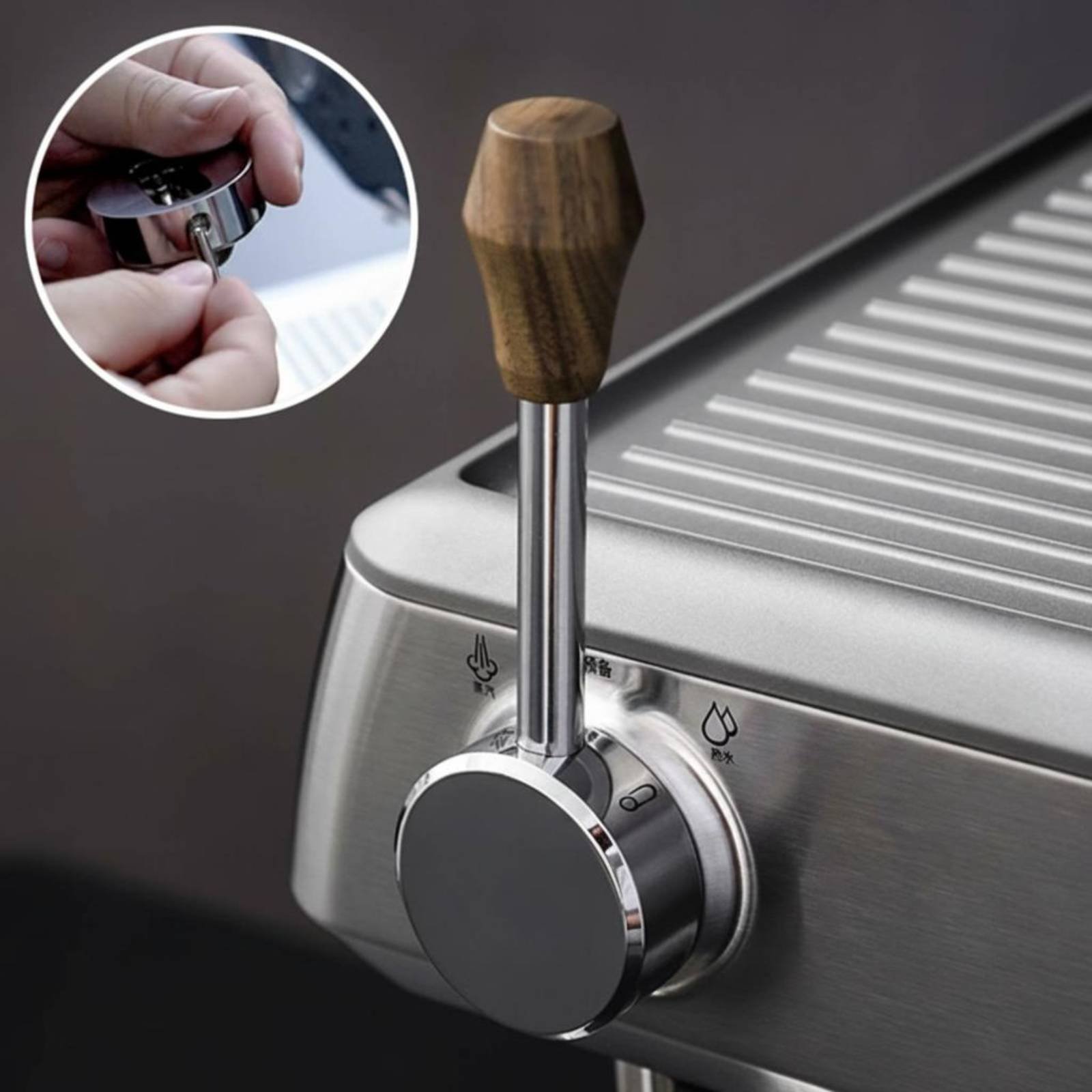 Houten dekselknopset cadeauver - Bean Hopper Lid recensie en prijs