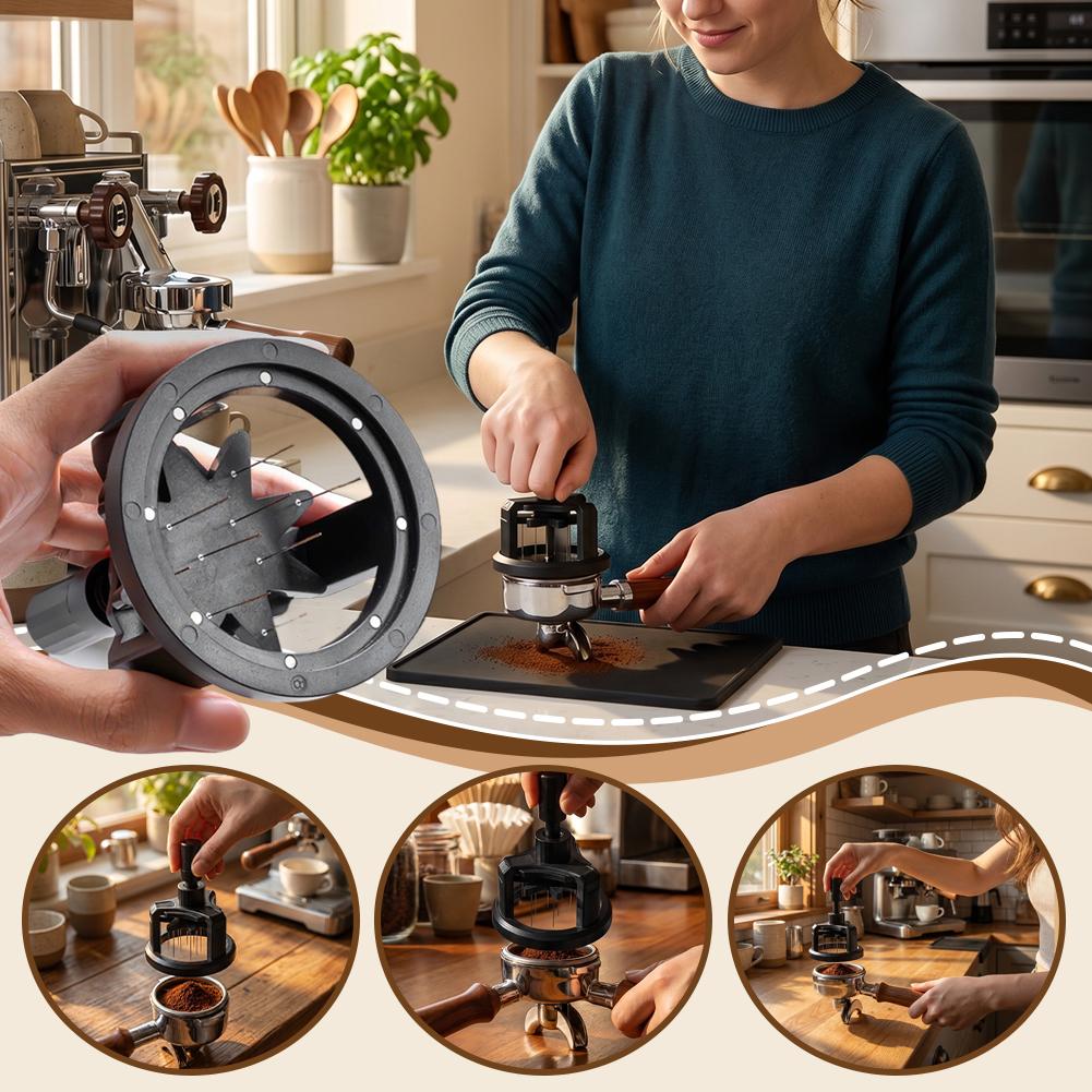 51/53/58mm Koffie WDT Tool Mag - Espresso Tamper Set recensie en prijs