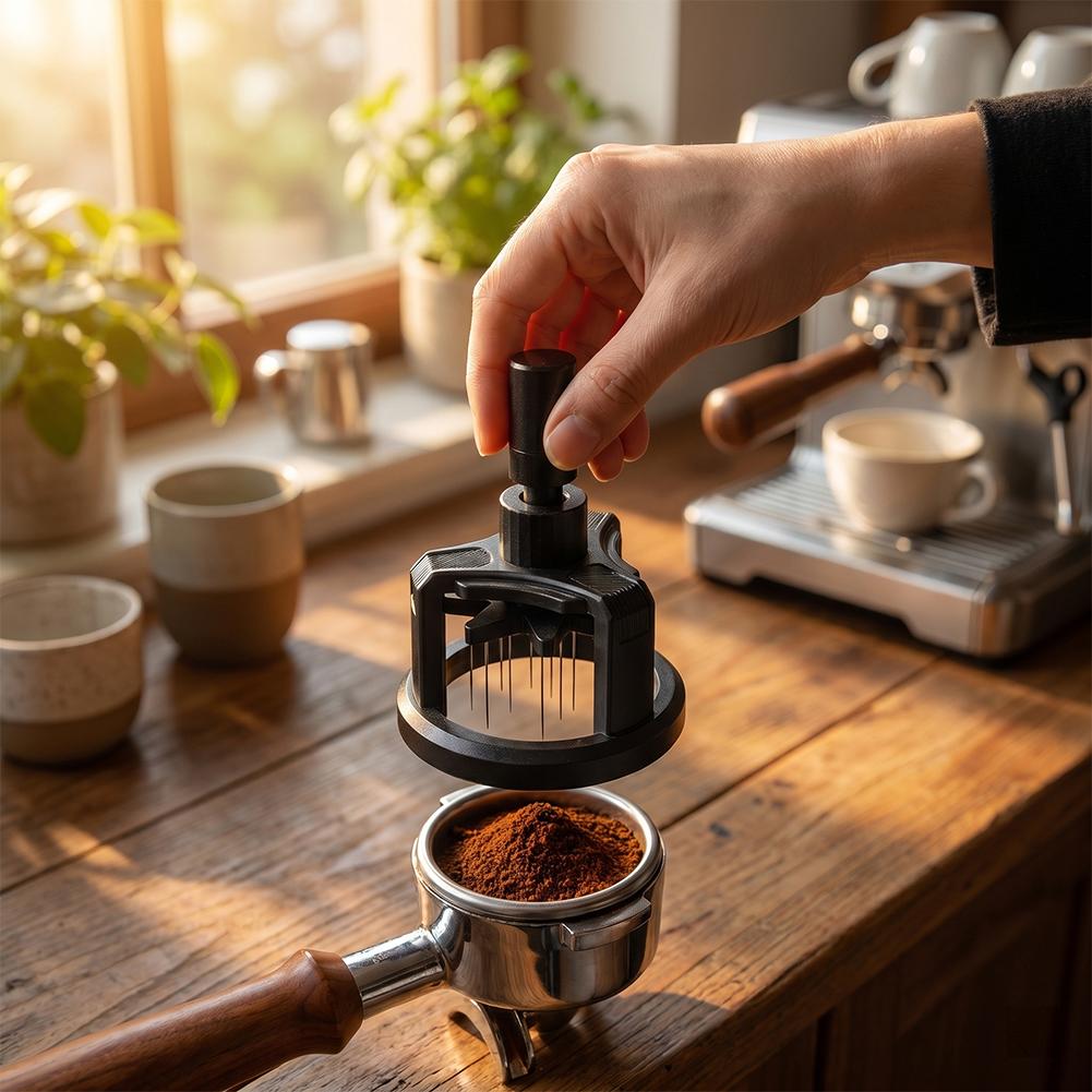 51/53/58mm Koffie WDT Tool Mag - Espresso Tamper Set recensie en prijs